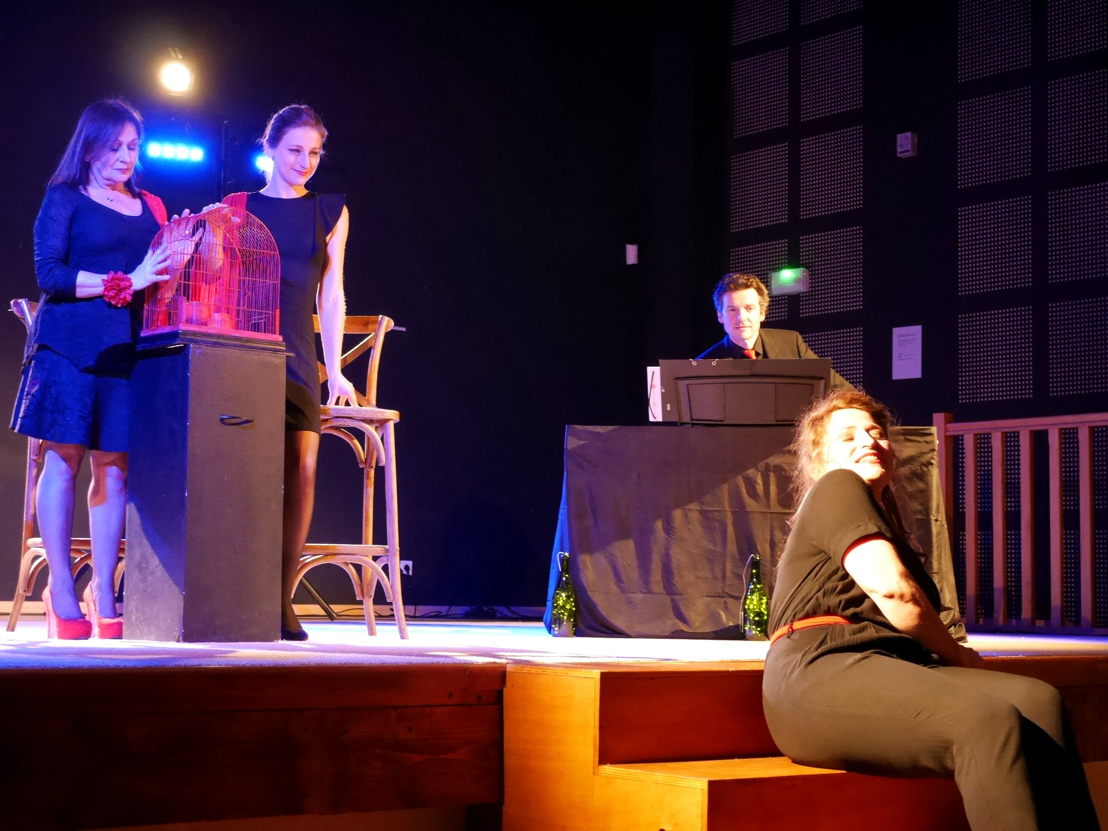 à la Maison de la Culture de Sainte Gemme Moronval (28)