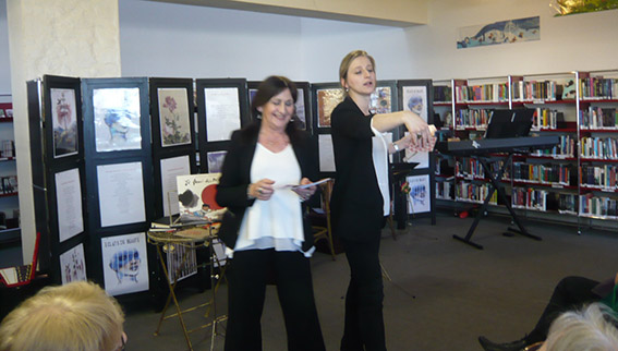 à la Médiathèque de Houdan (78)