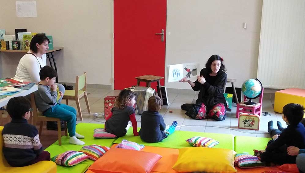 au Centre social "La Chrysalide" de Vineuil (41)