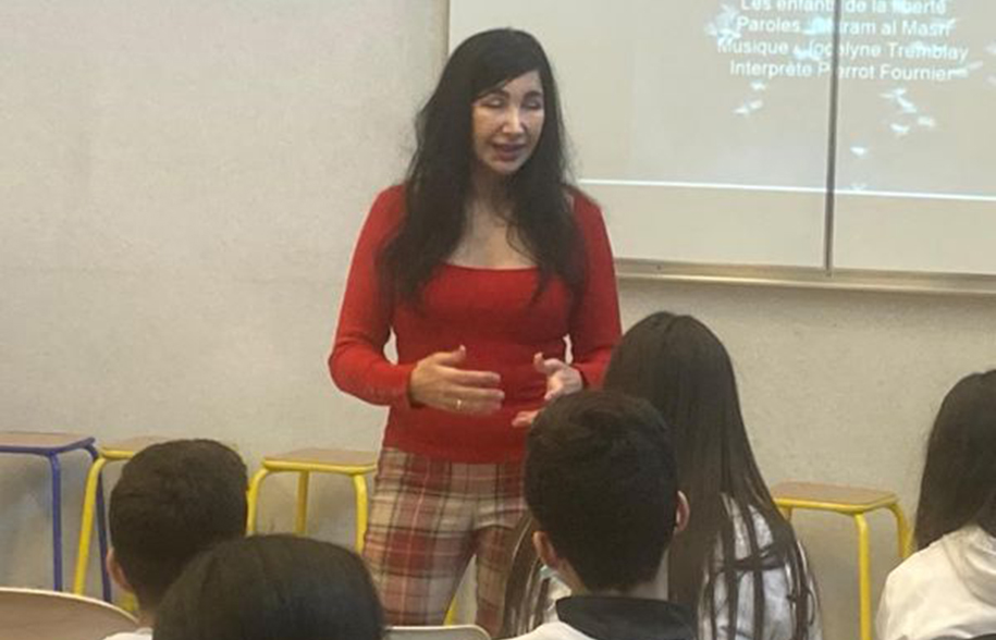 au Collège Louis Armand de Dreux (28)