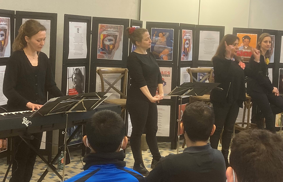 au Collège Louis Armand de Dreux (28)