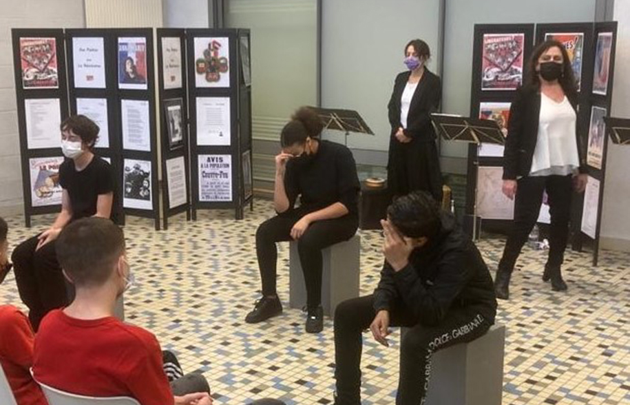 "au Collège Louis Armand de Dreux (28)"