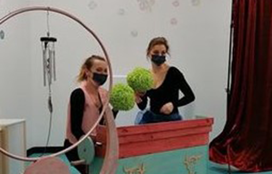 au Crèche des Fontaines de Rambouillet (78)