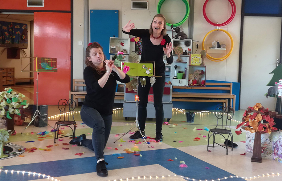 à l' Ecole maternelle La Gommerie de Rambouillet (78)