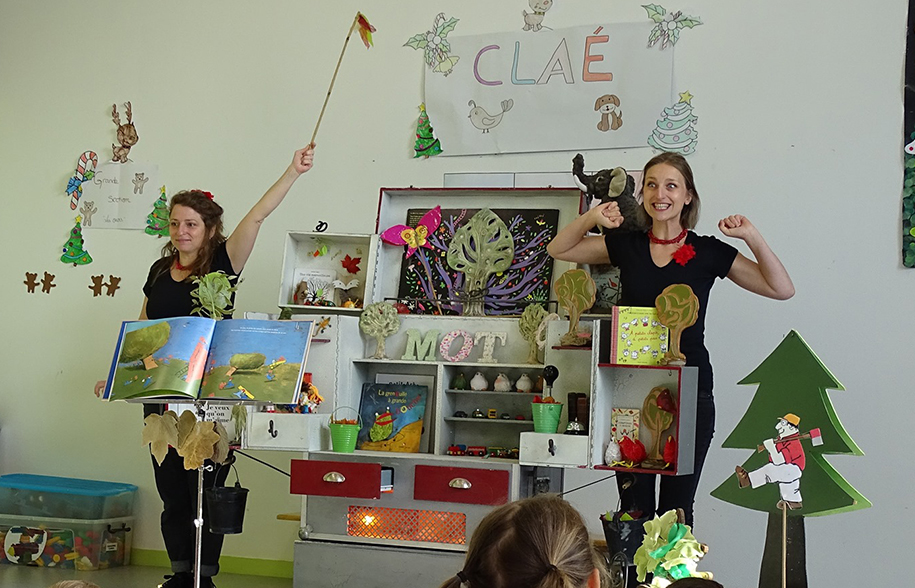à l' Ecole maternelle Clairbois de Rambouillet (78)
