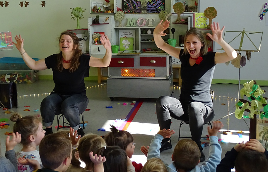 à l' Ecole maternelle de La Louvière de Rambouillet (78)