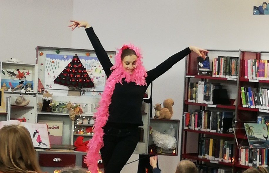 à la Médiathèque de Houdan (78)