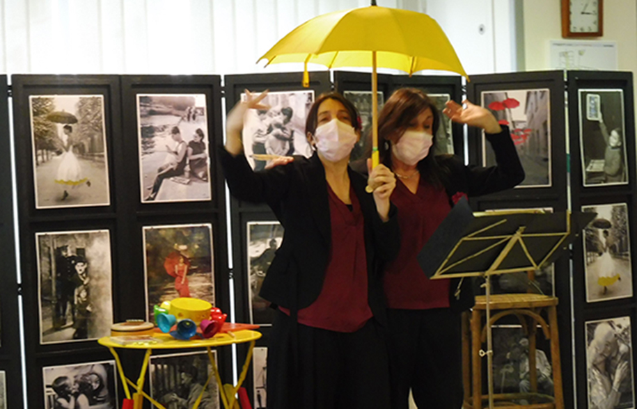 à l' Ehpad Notre Dame de Joie de Chartres (28)