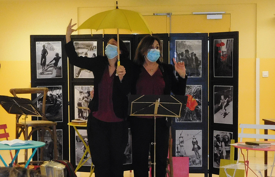 à l' Ehpad de Châteaudun-Jallans de Châteaudun (28)