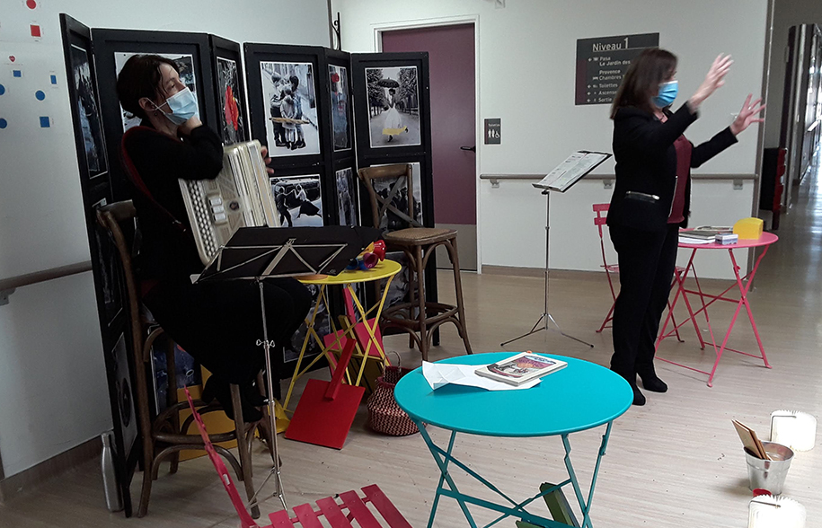 à l' EHPAD Les Jardins d'Automne de Vernouillet (28)