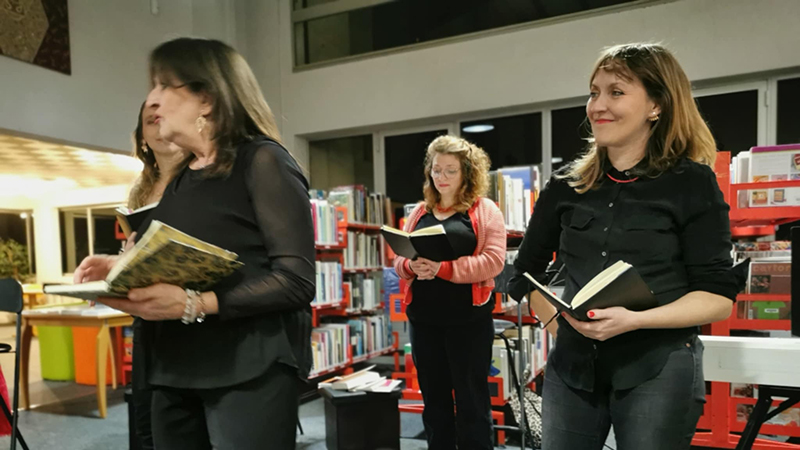 à la Médiathèque de Romorantin Lanthenay (41)