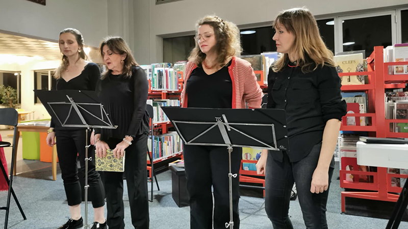 à la Médiathèque de Romorantin Lanthenay (41)